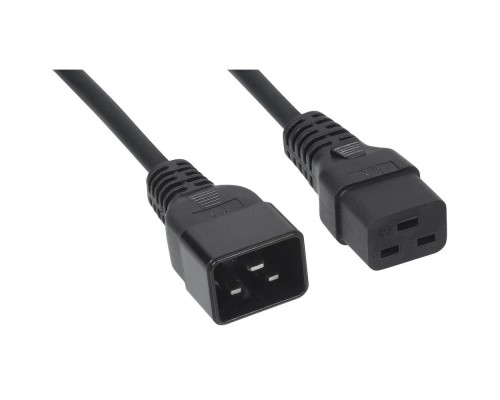 [Кабели USB и переходники] Rexant (04-2743) Шнур сетевой IEC 320 C19 – IEC 320 C20 3x1,5мм?, длина 5м