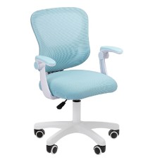 Кресло детское компьютерное CHAIRMAN CH106 голубой (7187527)