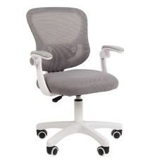 Кресло детское компьютерное CHAIRMAN CH106 серый	(7187531)