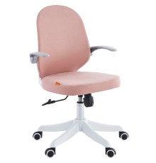 Кресло детское компьютерное CHAIRMAN CH107 розовый (7187537)