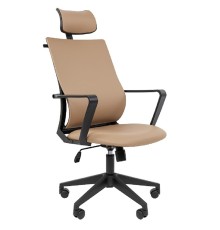 Офисное кресло Chairman 545 Россия экокожа бежевый (7198889)