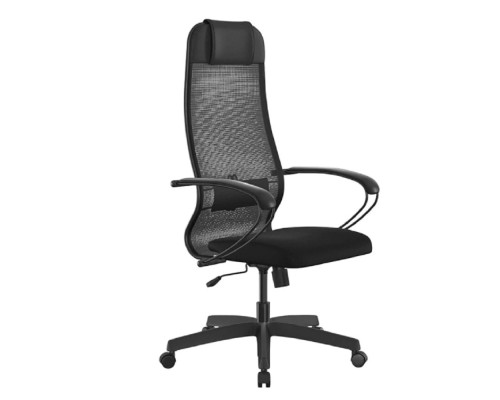 [Офисные кресла] Кресло SU-B-8/подл.130/осн.009, Черный DA.12.1.2A2 [zDA.12.1.2A2]