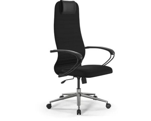 [Офисные кресла] Кресло SU-B-10/подл.130/осн.009, Черный E4.12.1.2A2 [zE4.12.1.2A2]