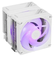 Cooler ID-Cooling FROZN A620 PRO SE ARGB WHITE Soc-AM5/AM4/1200/1700/1851 серебристый/белый 4-pin 15-27.2dB Al+Cu 260W 1190gr Ret 