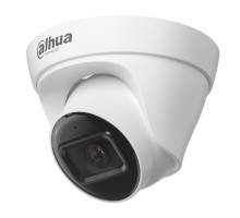 DAHUA DH-IPC-HDW1230T1P-A-0280B-S6 Уличная турельная IP-видеокамера 2Мп, 1/2.8” CMOS, объектив 2.8мм, обнаружение людей, ИК 30м, IP67, металл/пластик