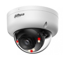 DAHUA DH-IPC-HDBW1439E1P-A-IL-0360B-S6 Уличная купольная IP-видеокамера 4Мп, 1/3” CMOS, объектив 3.6мм, ИК 30м,LED 30м, IP67 ,IK08, микрофон, металл, пластик