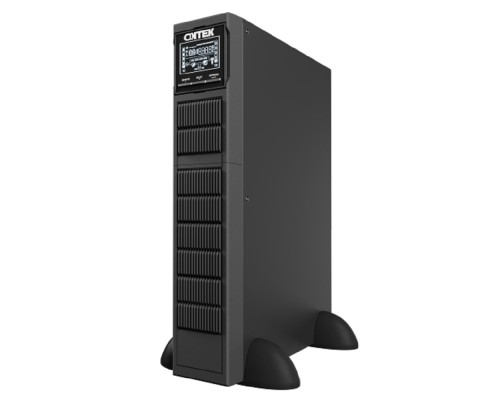 [Онтек] ИБП ONTEK SM RM 1кВА/0,9кВт, расчетный срок службы АКБ 10 лет {1000ВА/900Вт, 12В/9Ач * 2 шт.} 