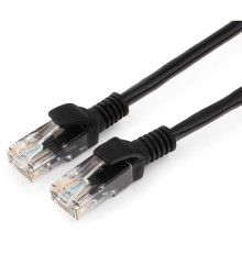 Cablexpert Патч-корд медный UTP PP10-2M/BK кат.5, 2м, литой, многожильный (черный)