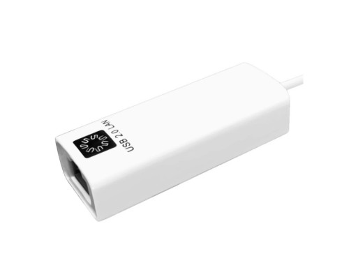 [кабели] 5bites Кабель-адаптер UA3C-45-08WH USB3.1 / RJ45 100MB / WHITE