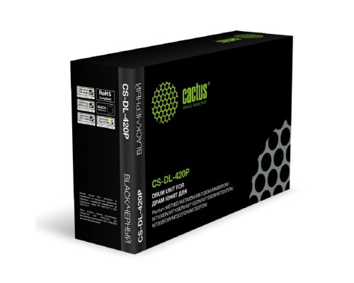 [расходные материалы] Блок фотобарабана Cactus CS-DL-420P DL-420 черный ч/б:30000стр. для M6700D/M6700DW/M6703DW/M6800FDW/M7100DN/M7100DW/M7102DN/M7103DN/M7300FDN/M7300FDW/M7302FDN/M7302FDW Pantum