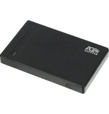 AgeStar 3UB2P3 (BLACK) пластик, чёрный. UASP USB 3.0 Внешний корпус 2.5