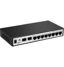 ORIGO OS2210F/A2A Неуправляемый коммутатор 8x1000Base-T, 2x1000Base-X SFP