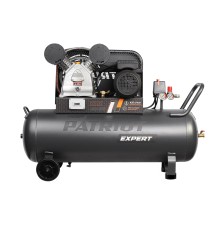 Компрессор PATRIOT KRX 420 L100 [545302315] { поршневой, ременной, масляный, 420 л/мин, 100 л, 10 бар, 2.2 кВт, 230 В }