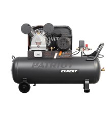 Компрессор PATRIOT KRX 420 L100 D [545302320] { поршневой, ременной, масляный, 420 л/мин, 100 л, 10 бар, 2.2 кВт, 400 В }