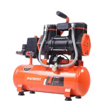 Компрессор Patriot поршневой безмасляный KDS 190 F10 [526302410] { 190 л/мин, 0,95 кВт, 8 бар, 10 л,  2800 об/мин, быстросъем 1/4 }