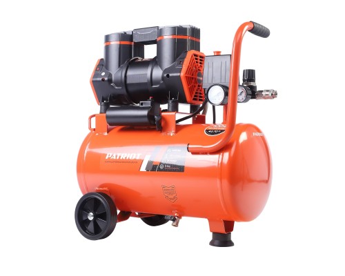 [Компрессоры, Пневматическое оборудование] Компрессор Patriot поршневой безмасляный KDS 280 F24 [526302424] { 280 л/мин, 1,45 кВт, 8 бар, 24 л, 2800 об/мин, быстросъем + елочка 1/4 }