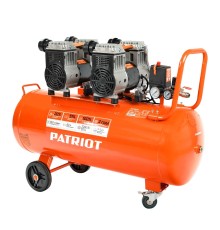 Компрессор Patriot поршневой безмасляный WO 80-360 [525301930] { 360 л/мин, 8 бар, 2200 Вт, 80 л, быстросъем и 