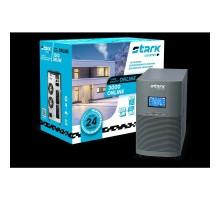 STARK SC 3000 Online 12A ИБП 3000 ВА/2700 Вт {Online, Напольный, 110-300В, 4 х ЕВРО, Smart-slot, USB, RS232, EPO, БЕЗ АКБ - внешние батареи 6 шт от 4,5Ач до 240 Ач}