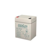 Контакт АКБ КТ 12-4,5 12V/4,5Ah {клемма Ш-4,8 (F1), ДхШхВ 90х70х107мм, масса 1,23 кг, срок службы 5-7 лет}