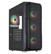 1STPLAYER FIREBASE XF Black / ATX / 4x120mm ARGB fans / XF-BK-4F7
