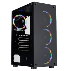 1STPLAYER FIRE DANCING V3-B / ATX / 4x120mm FRGB fans / V3-B-BK-4FS1