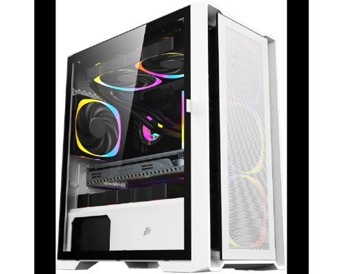 [Корпус] 1STPLAYER TRILOBITE T4 MESH ARGB White / mATX / 4x120mm ARGB fans / T4-WH-4FS7-W