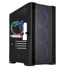 1STPLAYER TRILOBITE T4-G GLASS ARGB Black / mATX / 4x120mm ARGB fans / T4-G-BK-4FS7