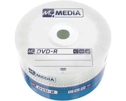 [Диск] Диски MyMedia DVD-R 4.7Gb 16x Pack wrap (50шт) (69200)
