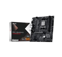 Материнская плата MSI PRO B840M-B SocketAM5 AMD B840 2xDDR5 ATX AC`97 8ch(7.1) 2.5Gg RAID+VGA+HDMI