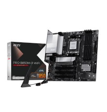 Материнская плата MSI PRO B850M-P WIFI SocketAM5 AMD B850 4xDDR5 mATX AC`97 8ch(7.1) 5Gigabit RAID+HDMI+DP