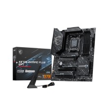 Материнская плата MSI X870E GAMING PLUS WIFI X870E, AM5, 4*DDR5, 3*PCIEx16, 1*PCIEx1, 3*M.2, 2*TypeC, 2*USB3.2Gen2, 6*USB3.2Gen1, 10*USB2.0, 4*SATA3.0, 5G, 1*Type-C(DP), HDMI, ATX, RTL