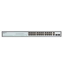 ORIGO OS1326P/280W/A2A Настраиваемый L2 PoE-коммутатор 24x100Base-TX PoE+, 2xCombo 1000Base-T/SFP, PoE-бюджет 280 Вт