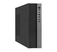 Exegate EX298790RUS Корпус Desktop ExeGate MI-302U (mATX/mini-ITX, без БП, 1*USB+1*USB3.0, HD аудио, черный)