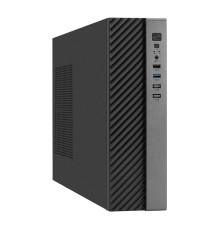 Exegate EX298792RUS Корпус Desktop ExeGate MI-302U-300 (mATX/mini-ITX, TPS300 8см, 1*USB+1*USB3.0, HD аудио, черный)
