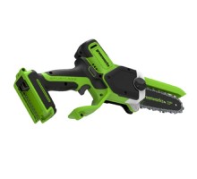 GreenWorks GD24CS15 Цепная мини пила аккумуляторная, 24V, 15см, бесщеточная, с автоматической смазкой цепи, без АКБ и ЗУ [2010107]