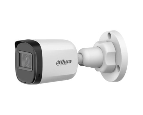 [Видеонаблюдение] DAHUA DH-HAC-B1A51P-U-IL-0280B-S3 Уличная цилиндрическая HDCVI-видеокамера 5Мп, 1/2.7” CMOS, объектив 2.8мм, ИК 30м,LED 20м , IP67, корпус: пластик
