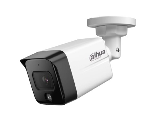 [Видеонаблюдение] DAHUA DH-IPC-HFW1431TC1P-A-0280B-S6 Уличная цилиндрическая IP-видеокамера 4Мп; 1/2.9” CMOS; объектив 2.8мм;  видеоаналитика: детектор человека; ИК 30м IP67 металл, пластик