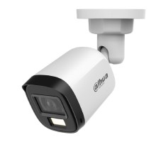 DAHUA DH-HAC-B1A21P-U-IL-0280B Уличная цилиндрическая HDCVI-видеокамера 2Мп; CMOS; объектив 2.8мм;  BNC (переключаемый HDCVI/TVI/AHD/CVBS); ИК до 30м, Led 20м;  IP67; пластик