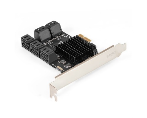 [USB-концентраторы] Exegate EX299524RUS Контроллер ExeGate EXE-510v2 (PCI-E x1, SATA3 6Gb/s, 10 int, ASMedia Chipset ASM106x+JMB575)