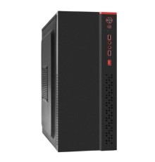 Exegate EX299330RUS Корпус Miditower ExeGate AA-443-UNS400 (ATX, БП UNS400 с вент. 12см, 2*USB+HD Audio, черный)