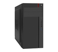 Exegate EX299324RUS Корпус Miditower ExeGate AA-440U-UNS500 (ATX, БП UNS500 с вент. 12см, 2*USB+1*USB3.0, аудио, черный)