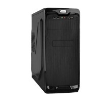 Exegate EX299339RUS Корпус Miditower ExeGate UN-604-UNS450 (ATX, БП UNS450 с вент. 12см, 2*USB+2*USB3.0, аудио, черный)
