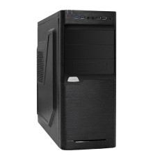 Exegate EX299351RUS Корпус Miditower ExeGate XP-330U-UNS450 (ATX, БП UNS450 с вент. 12см, 2*USB+2*USB3.0, аудио, черный)