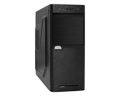 [Корпуса] Exegate EX299351RUS Корпус Miditower ExeGate XP-330U-UNS450 (ATX, БП UNS450 с вент. 12см, 2*USB+2*USB3.0, аудио, черный)