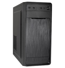 Exegate EX299356RUS Корпус Miditower ExeGate XP-332-UNS500 (ATX, БП UNS500 с вент. 12см, 2*USB, аудио, черный)