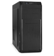 Exegate EX299368RUS Корпус Miditower ExeGate XP-334UC-UNS500 (ATX, БП UNS500 с вент. 12см, 1*USB+1*USB3.0+1*TypeC, аудио, черный)