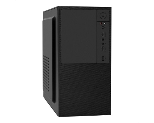 [Корпуса] Exegate EX299231RUS Корпус Minitower ExeGate BAA-308-UNS500 (mATX, БП UNS500 с вент. 12см, 2*USB, HD Audio, черный)