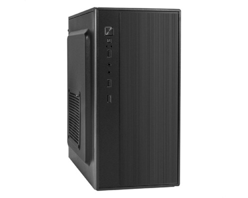 [Корпуса] Exegate EX299269RUS Корпус Minitower ExeGate BAA-408-UNS400 (mATX, БП UNS400 с вент. 12см, 2*USB, HD Audio, черный)