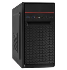 Exegate EX299189RUS Корпус Minitower ExeGate BAA-107U-UNS500 (mATX, БП UNS500 с вент. 12см, 1*USB+2*USB3.0, аудио, черный)