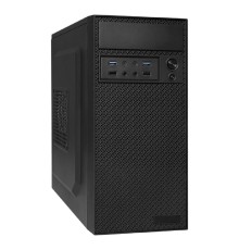 Exegate EX299136RUS Корпус Minitower ExeGate BAA-109U2-UNS450 (mATX, БП UNS450 с вент. 12см, 2*USB+2*USB3.0, аудио, черный)